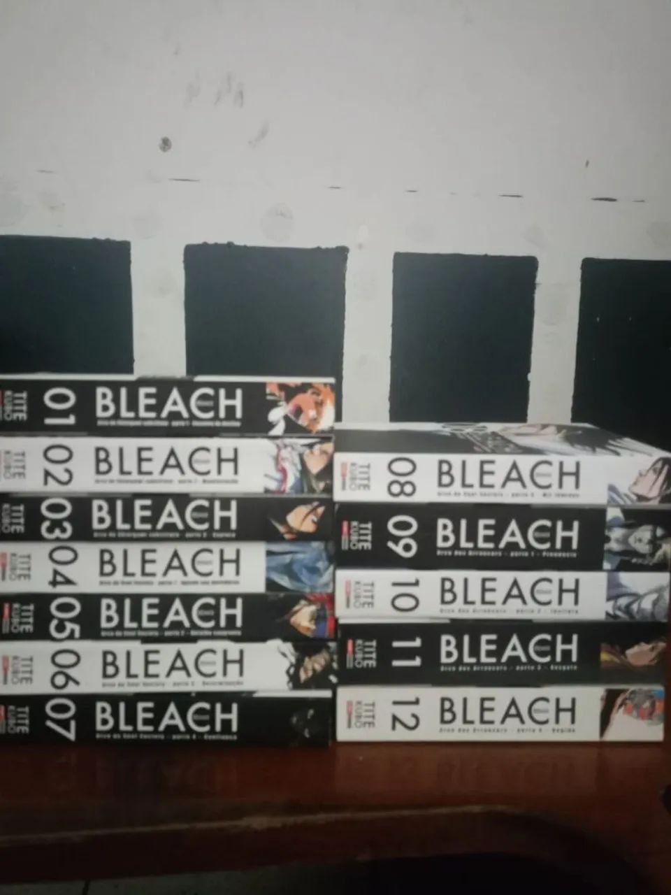 Mangá Bleach Volumes 01 a 12