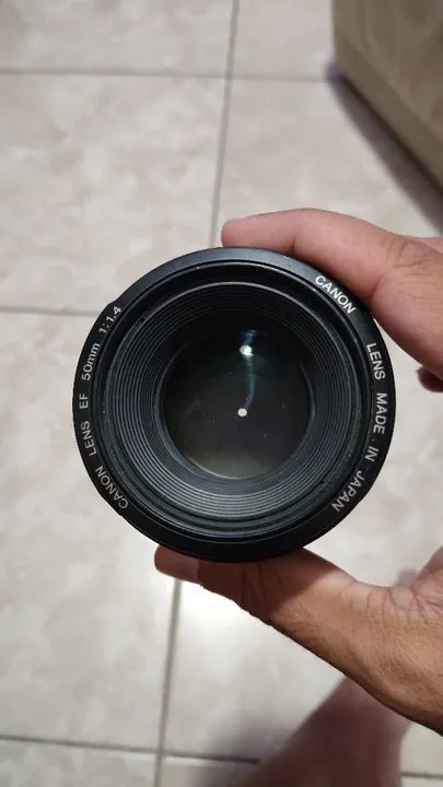 Lente 50mm f1.4 Canon 