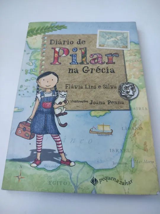 Diário de Pilar na Grécia - Livro Infantil
