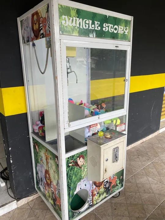 Máquina de Pegar Pelúcia - Jungle Story