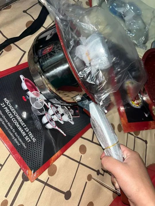 Conjunto de panelas de cerâmica 23 peças - Titanium - Foto 3