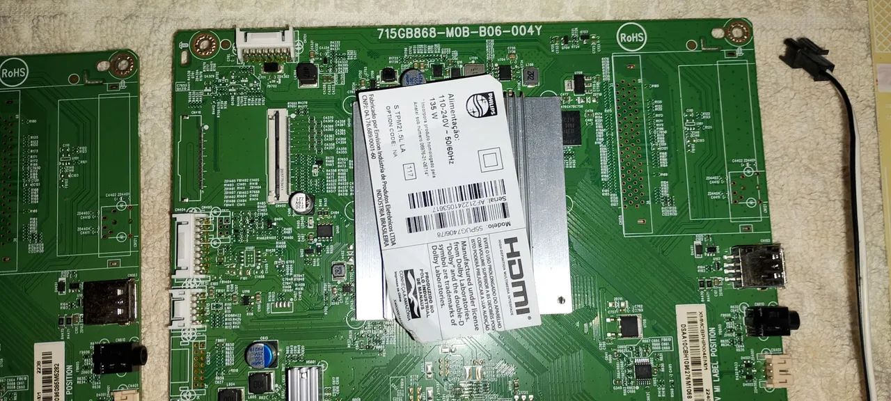 Peças tv Philips 65pug7406/78 715gb868mobb06004y - Foto 2