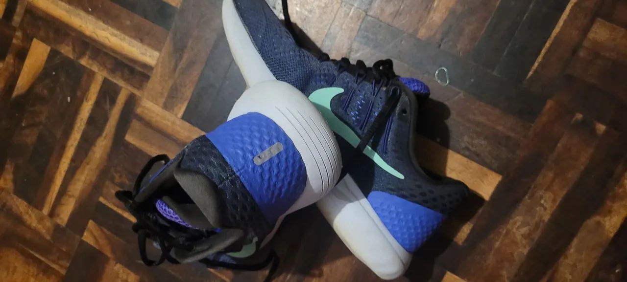 Tênis Nike Azul original 34 - Foto 5