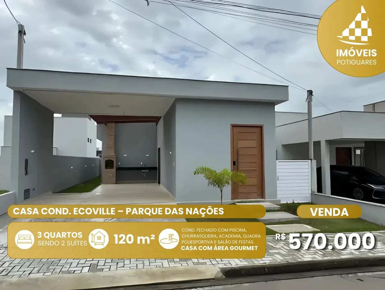 Ecoville Condomínio Clube - Parque das Nações - Parnamirim - RN