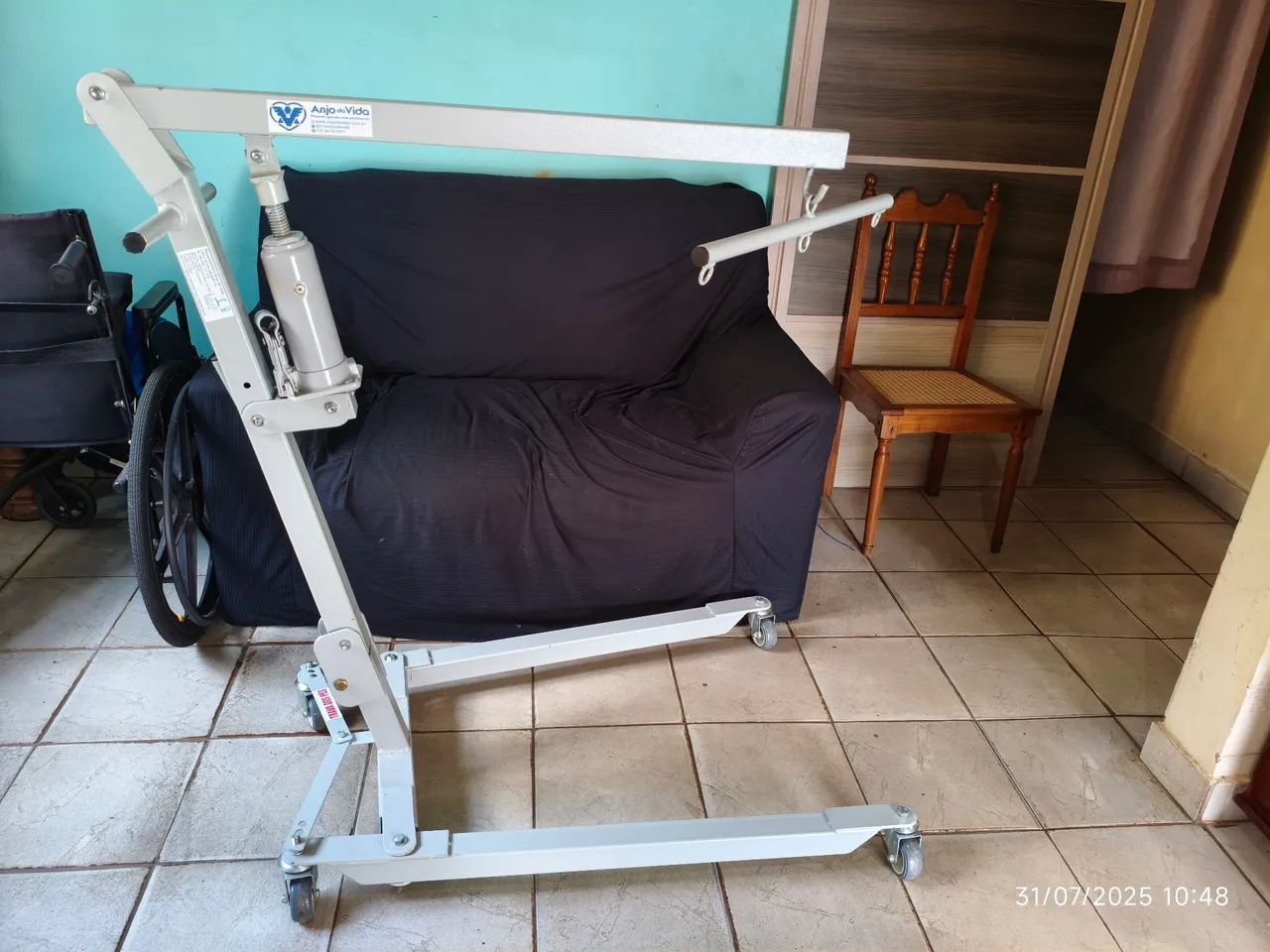 Guincho para acamados e mobilidade reduzida - Foto 2