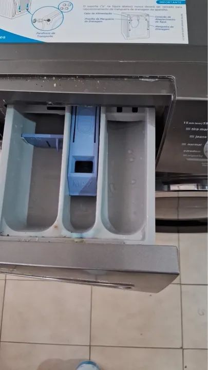 Lava e Seca Midea 12kg Inox - Impecável!!! - Foto 3