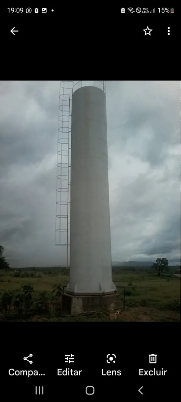 Caixa d'água modelo cone 50.000LT