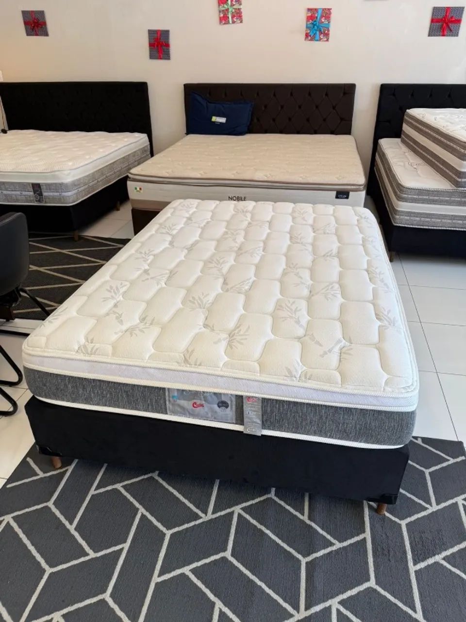 Cama de Casal CASTOR COM COLCHÃO - Entrego!  - Foto 3