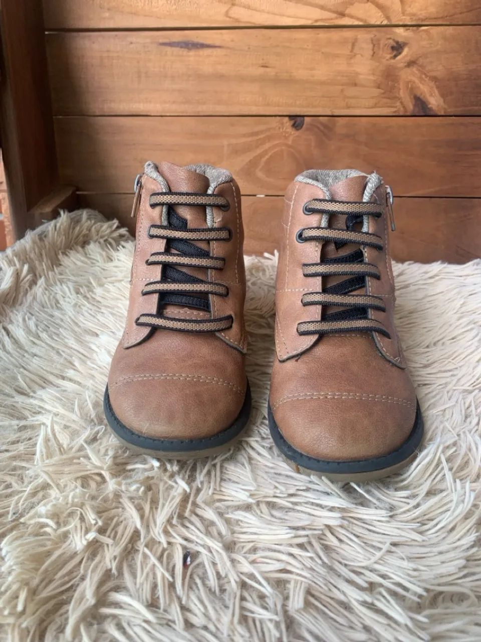 Botas Marrom para Menino - Foto 2