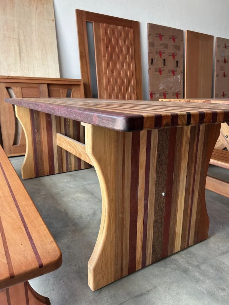 Mesa de Jantar Marchetada | Peça Artesanal - Foto 4