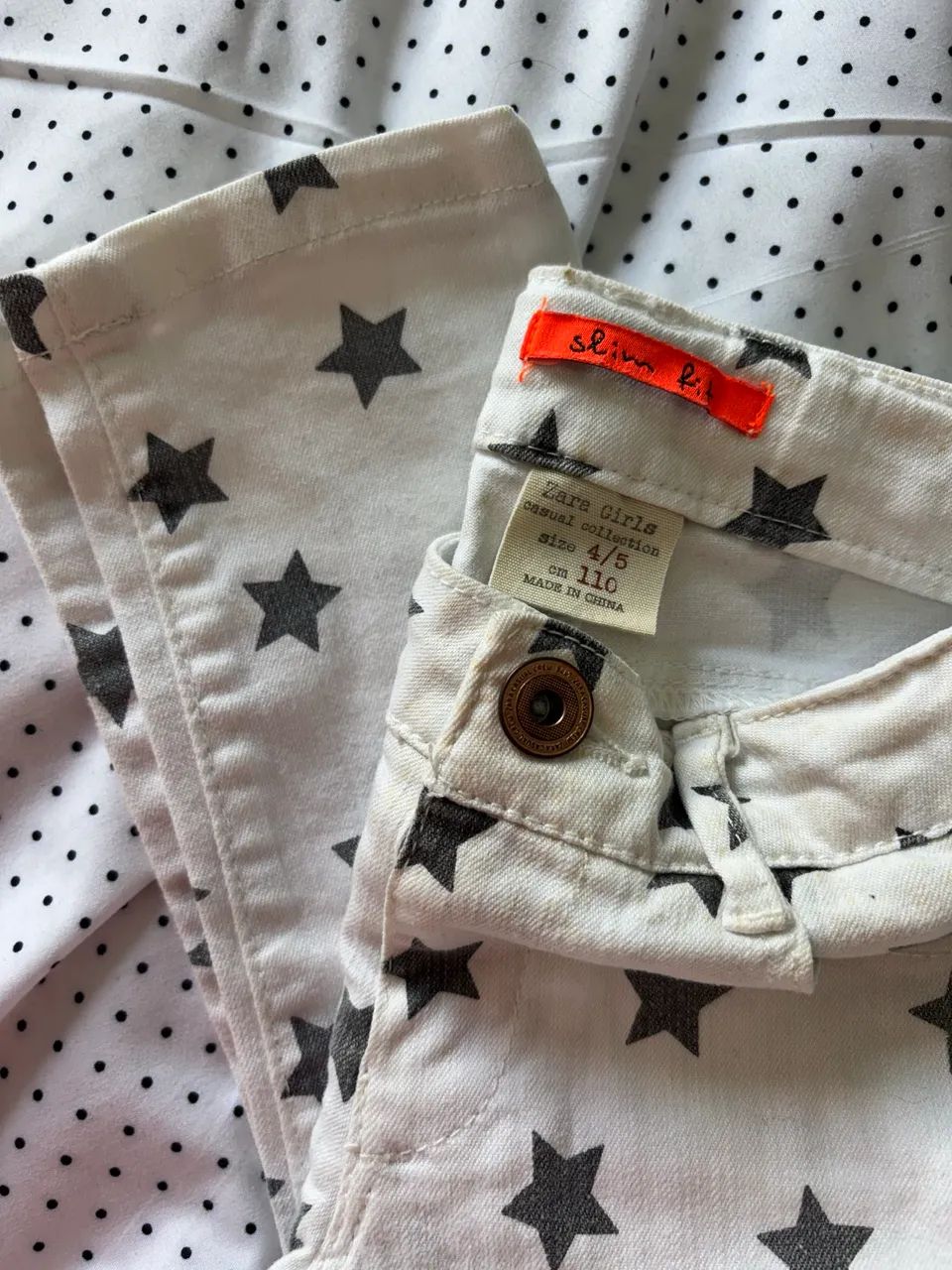 CALÇA INFANTIL ZARA ESTRELAS 4/5 - Foto 2