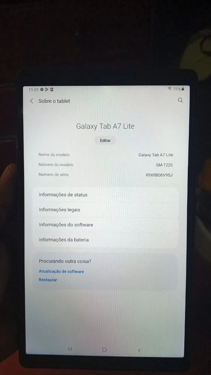 Vender um tablet a7 lite  - Foto 4