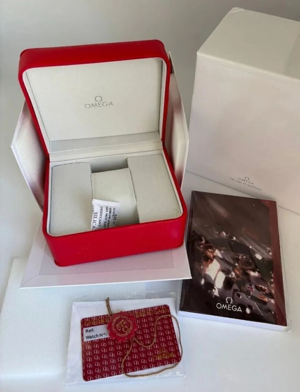 Caixa Omega Vermelho Oficial completa - Foto 3
