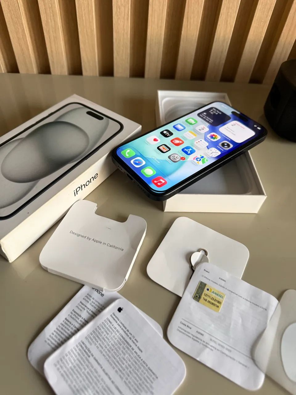 iPhone 15 black 256 GIGAS - Impecável  - Foto 3