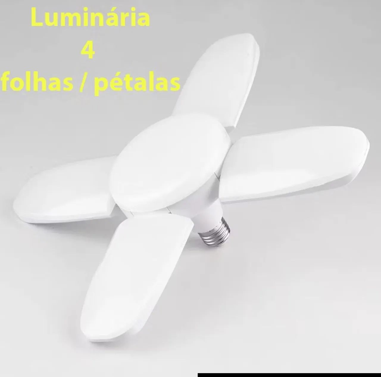 Lâmpada LED Pétala Dobrável - Super Iluminada - Foto 2