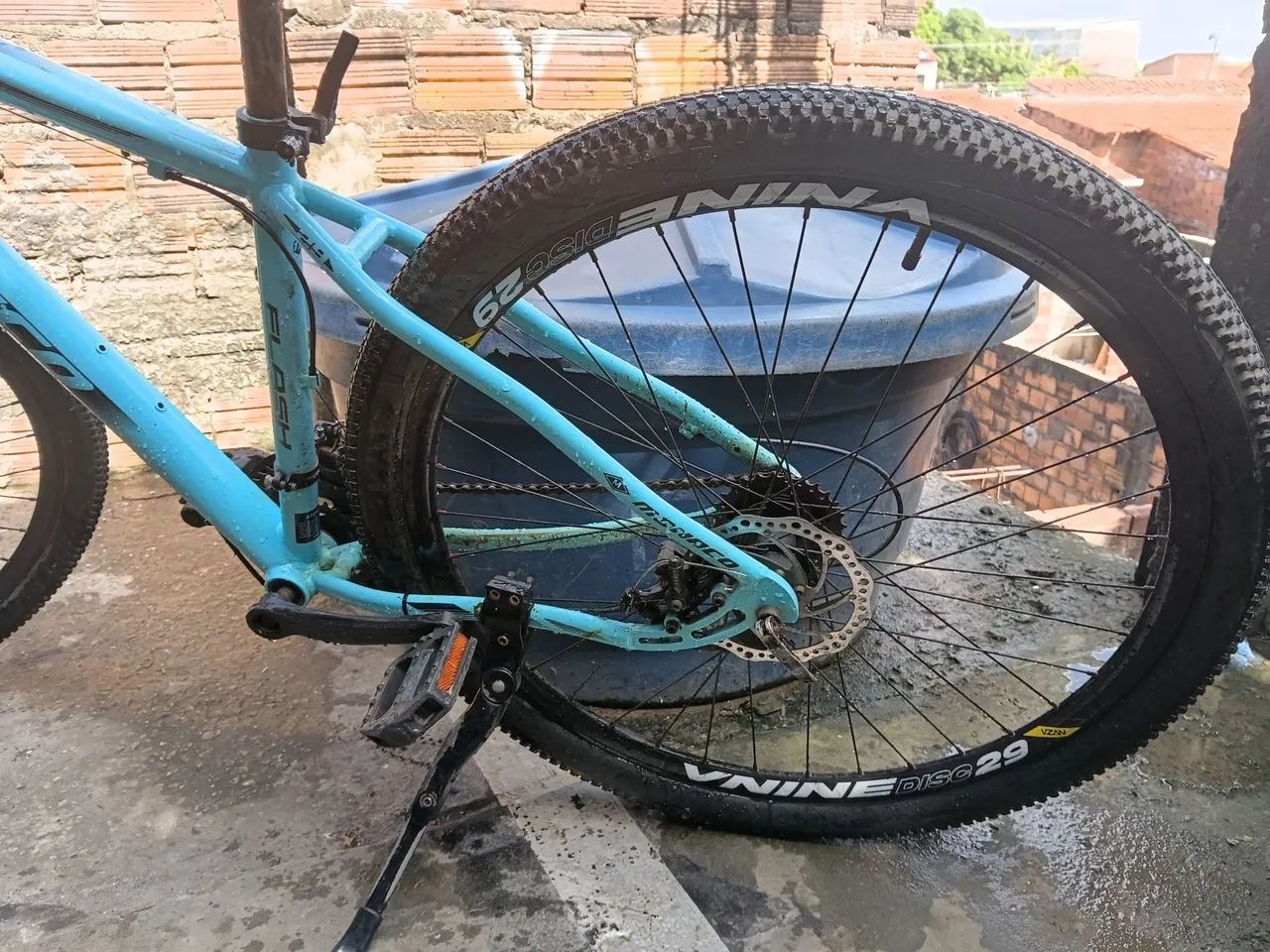 Bicicleta aro 29 azul top - Foto 5