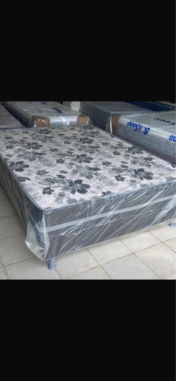 Cama box casal 