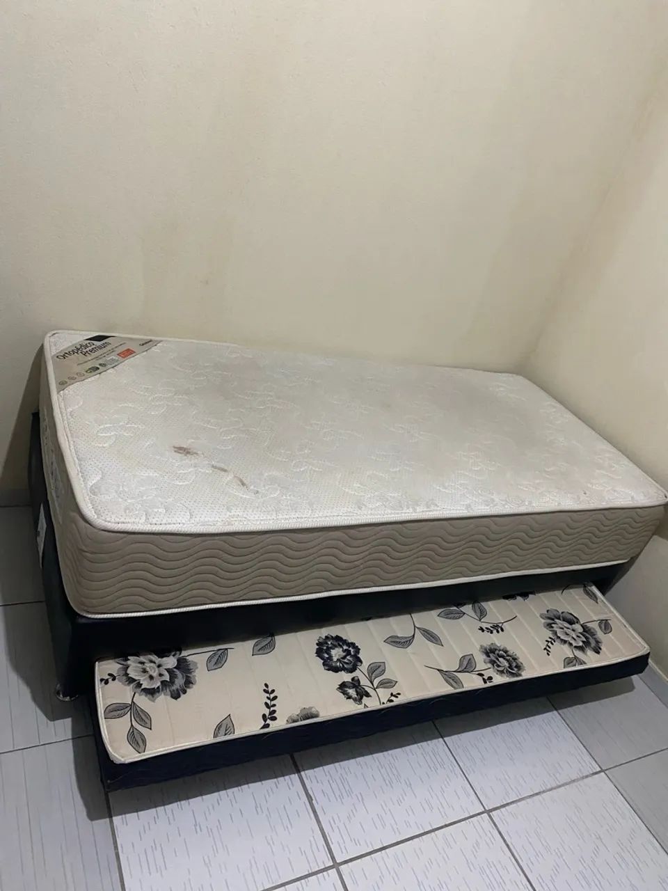 Cama ortopédica com base auxiliar  - Foto 2