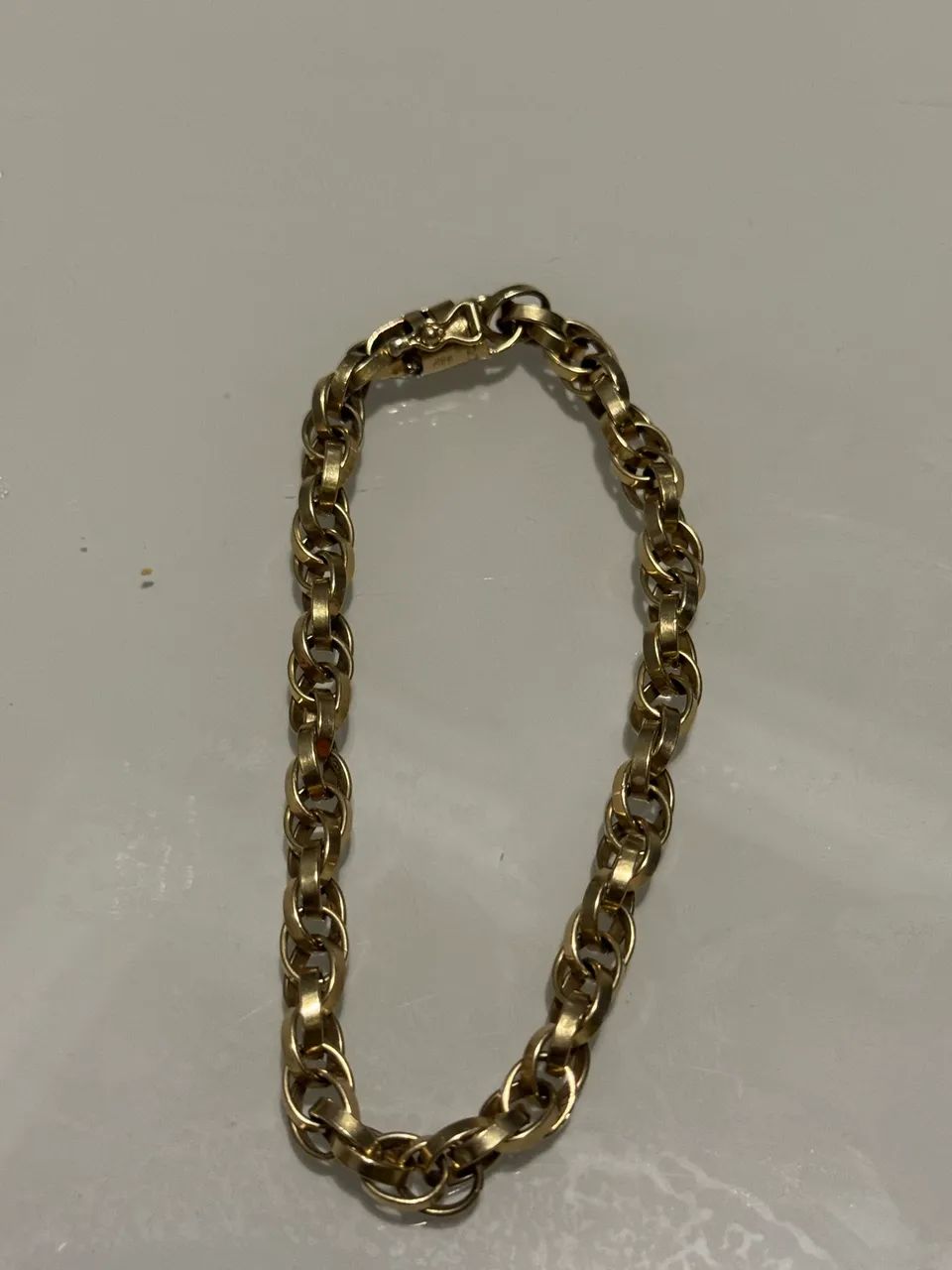 Pulseira de Ouro Maciça 