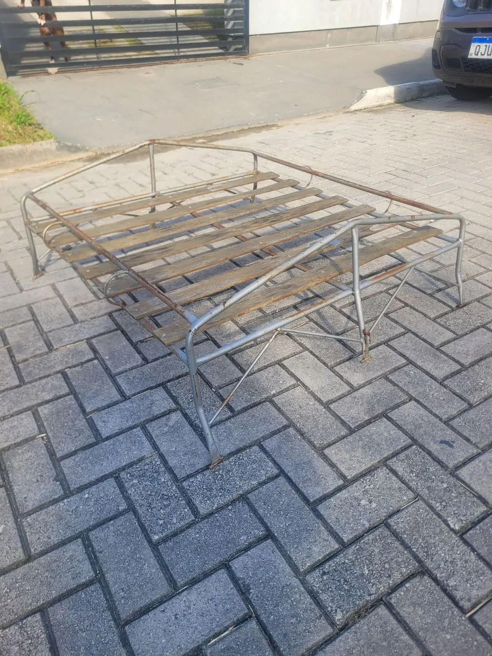 Rack teto fusca - bagageiro  - Foto 2