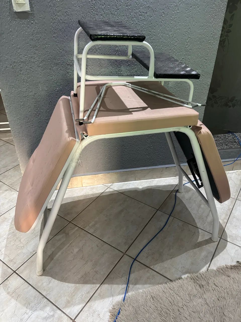 Maca estética cadeira e escadinha