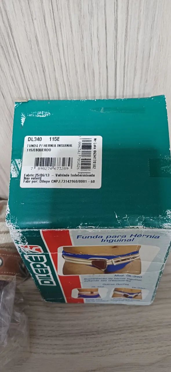 Funda para Hérnia Inguinal tam 115 cm lado esquerdo - Foto 2