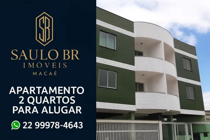 EXCELENTE APARTAMENTO DE 2 QUARTOS PARA ALUGAR - CAMPO D?OESTE | MACAÉ
