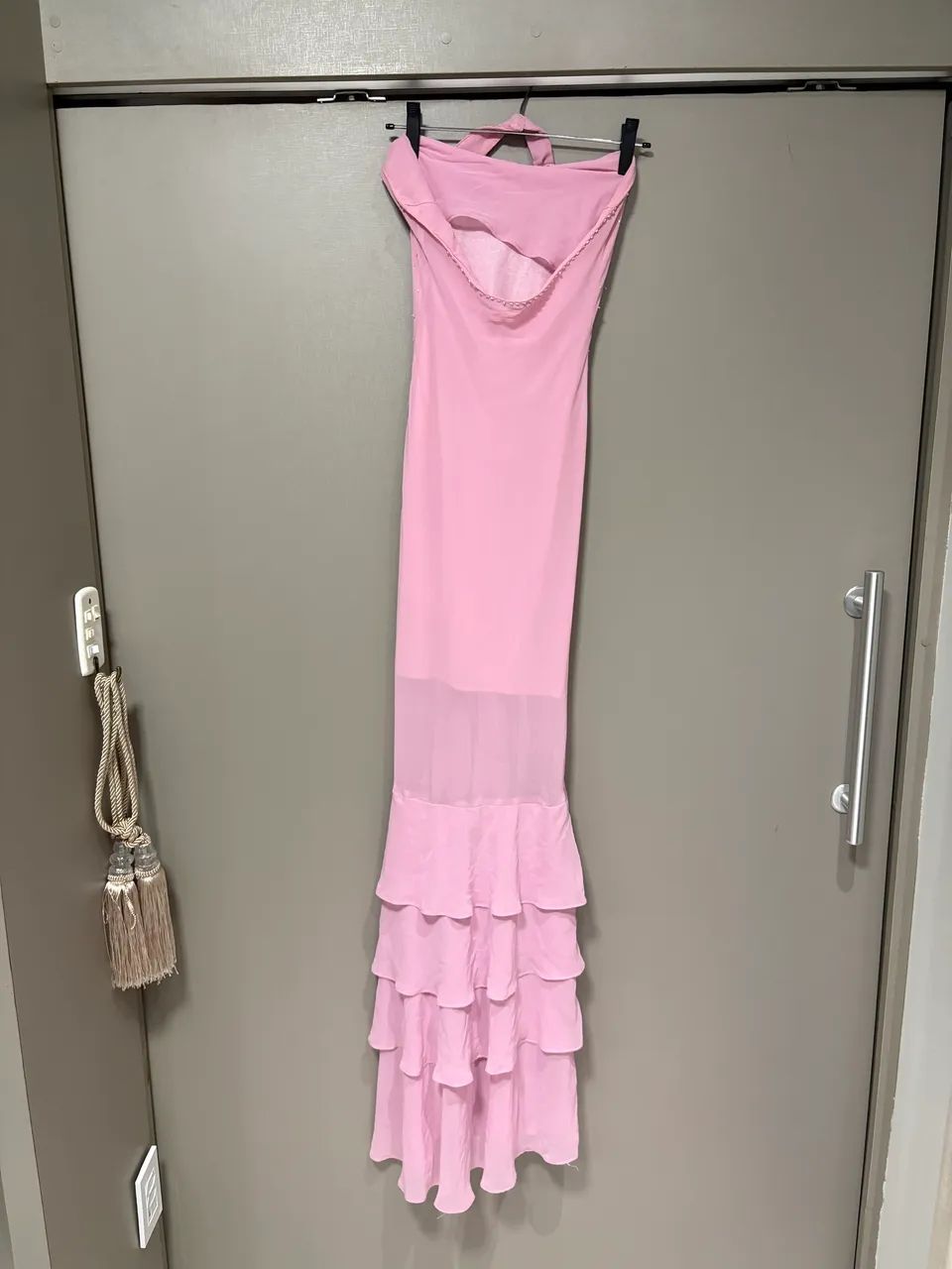 Vestido de festa rosa