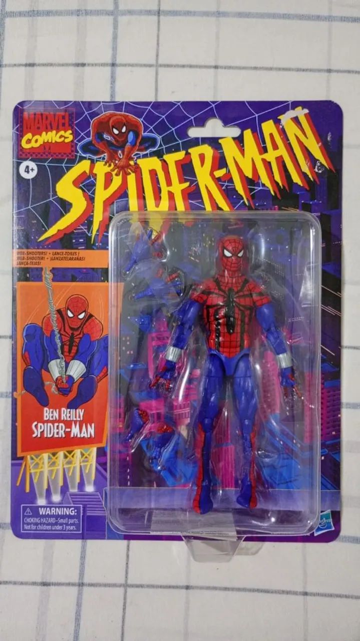 Ben Reilly Spiderman Marvel Legends Original Hasbro Action Figure (lacrado !)