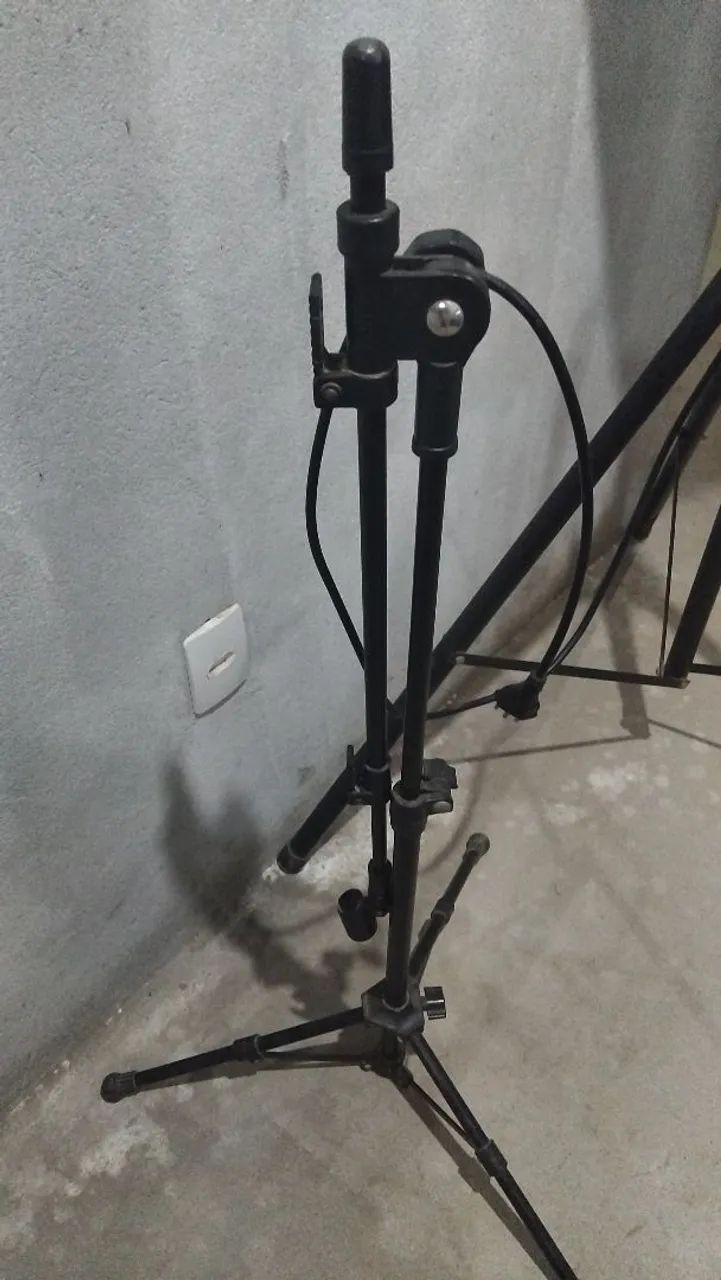 03 microfones leson + pedestal.  - Foto 4
