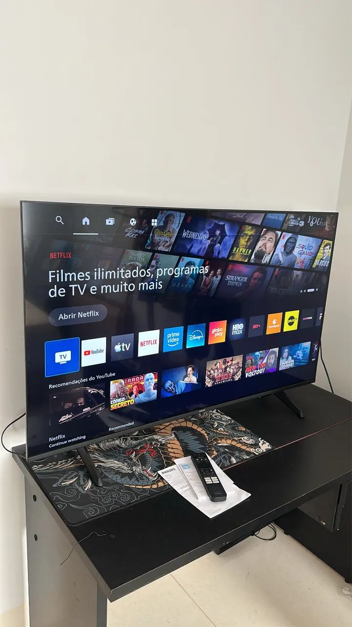 Tv smart 50 polegadas 4k tenho nota fiscal - Foto 4