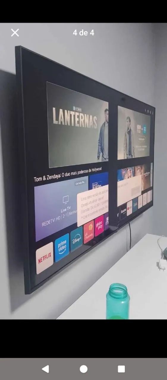 Tv LG smart 55' COM DEFEITO no display 