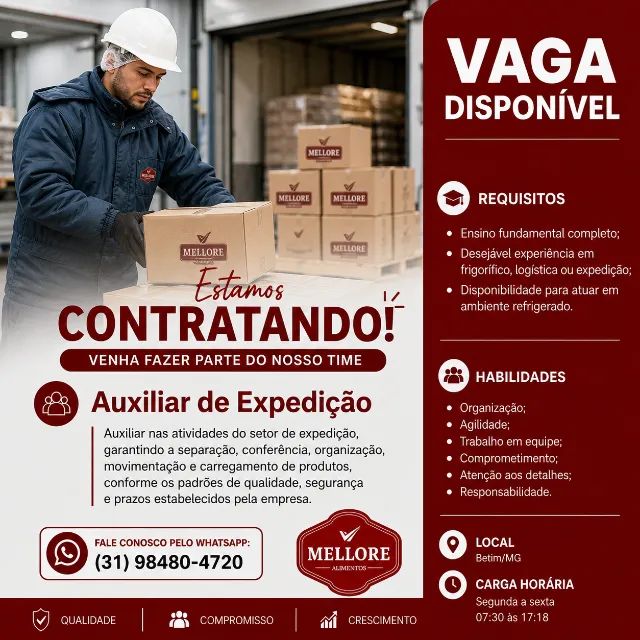 Auxiliar de expedição