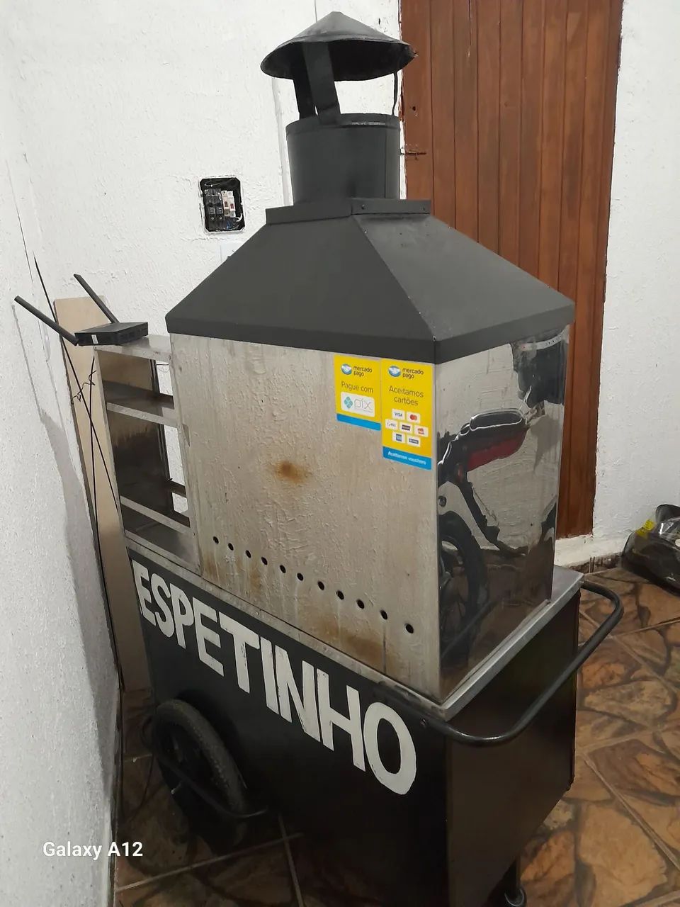 Carrinho de espetinho 