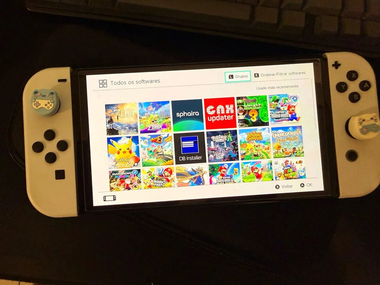 Nintendo Switch OLED Desbloqueado  - Foto 3