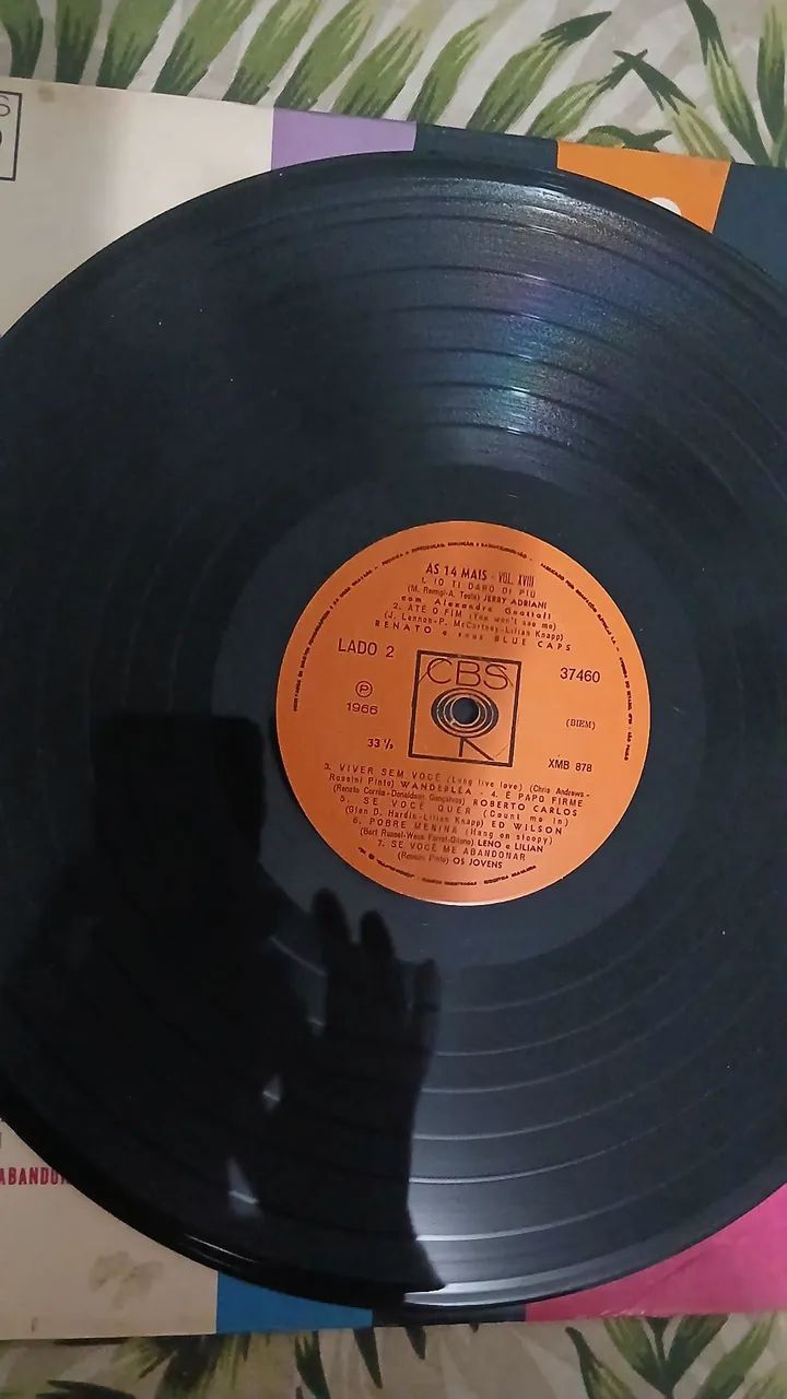 Disco vinil as 14 mais XVIII 1965 usado  - Foto 4