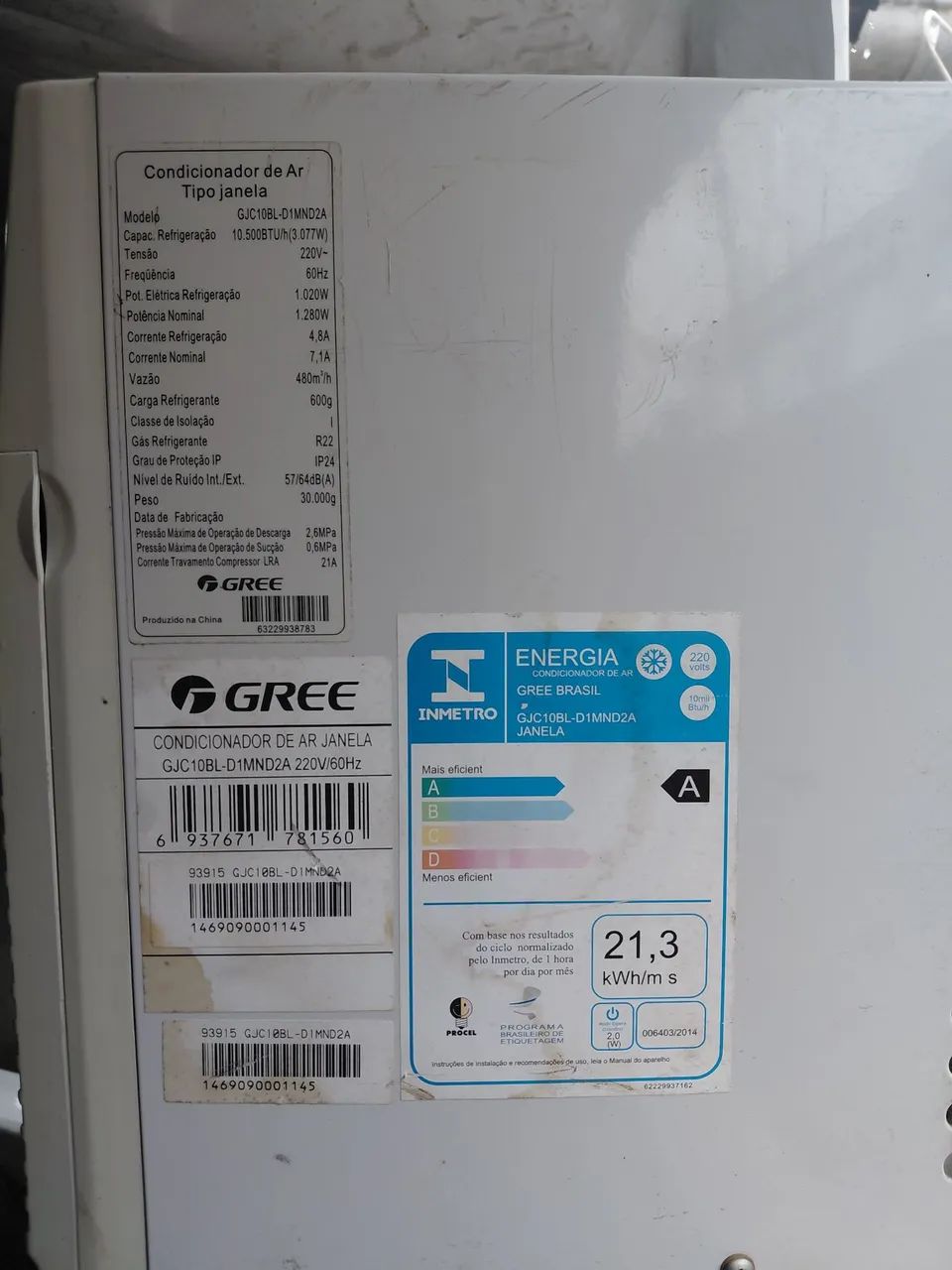 Ar condicionado Gree 10 mil btus - Foto 2