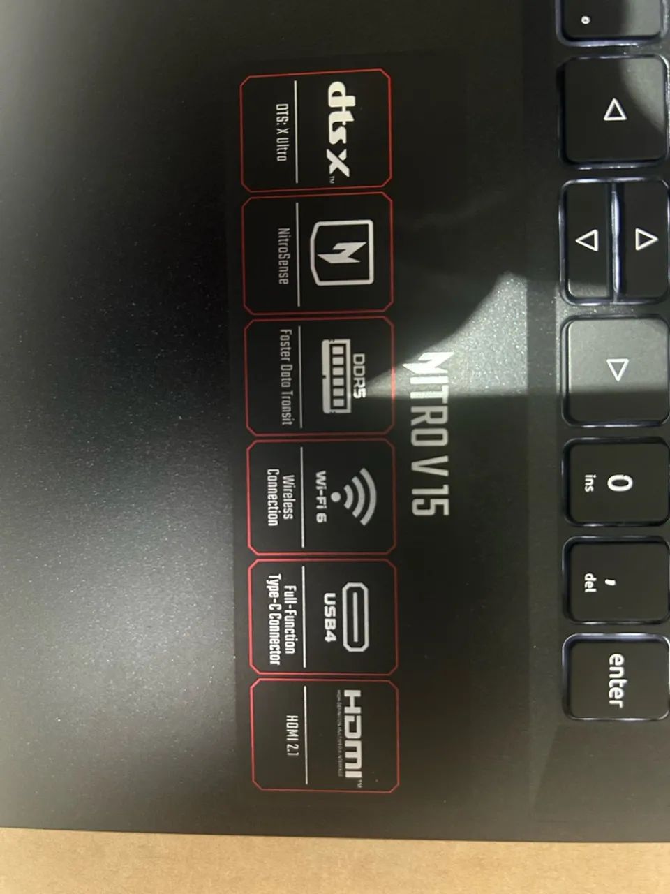 Notebook Gamer Acer Nitro V 15 16GB RTX 4050 - Foto 3
