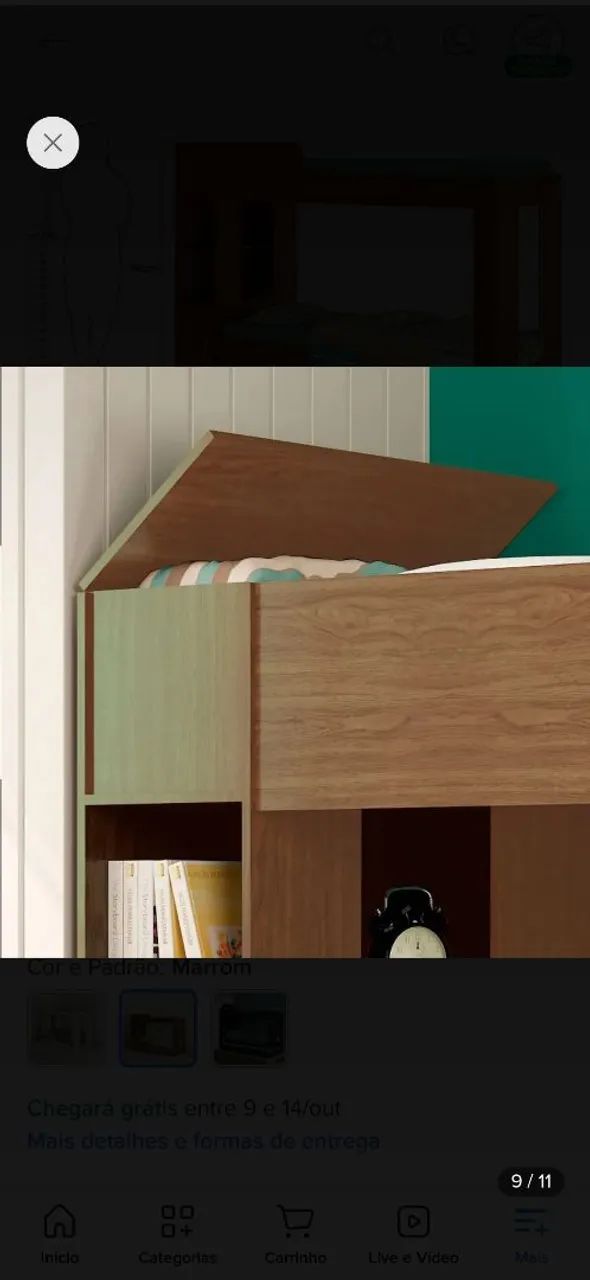 Vendo beliche com cama auxiliar  - Foto 2