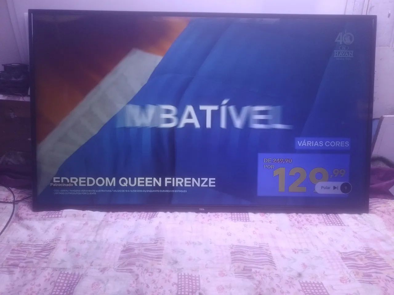 Tv a venda tcl SMART 50 POLEGADAS 