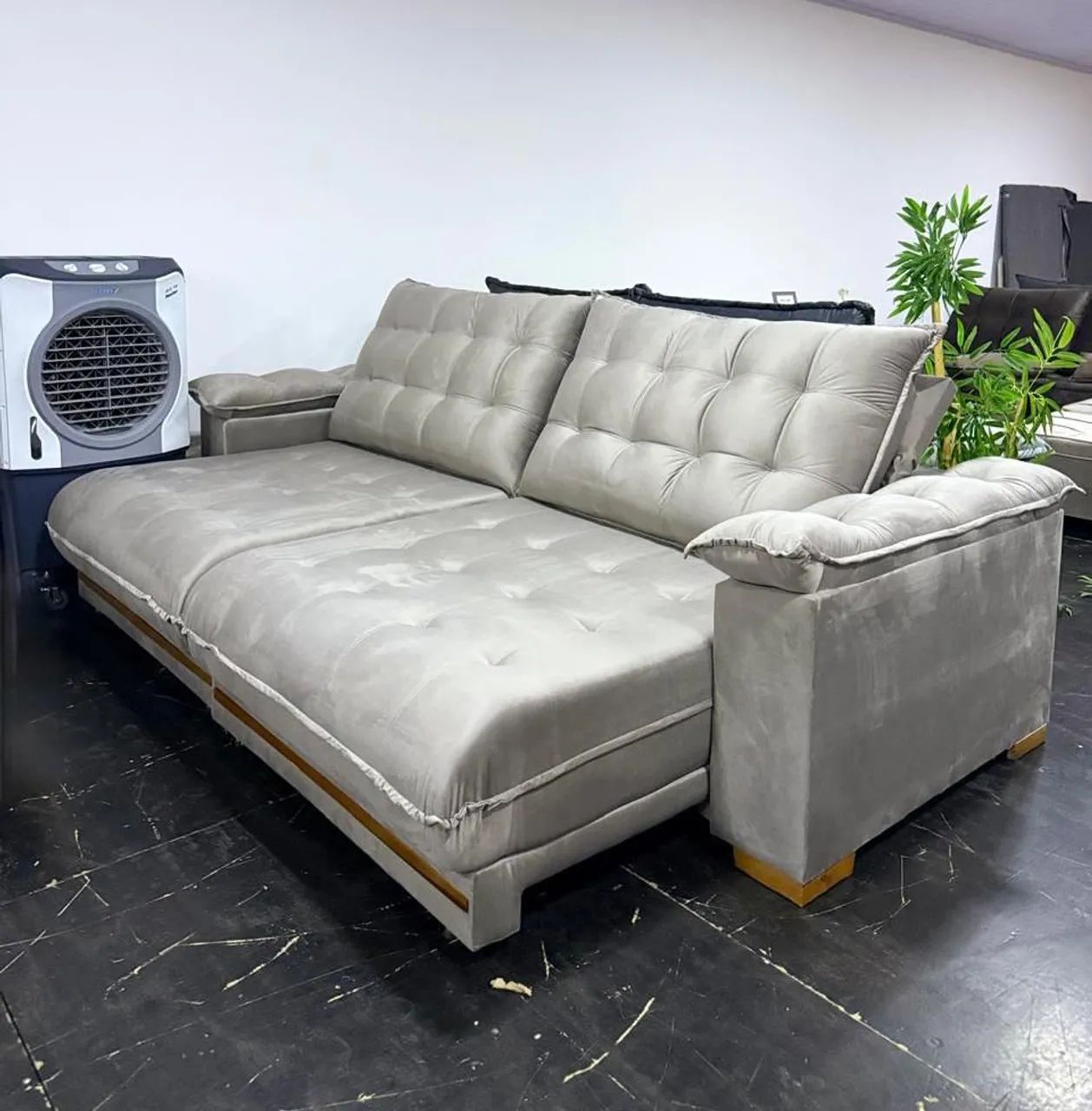SOFA RETRÁTIL E RECLINÁVEL - LARGURA 2.90CM - Foto 3