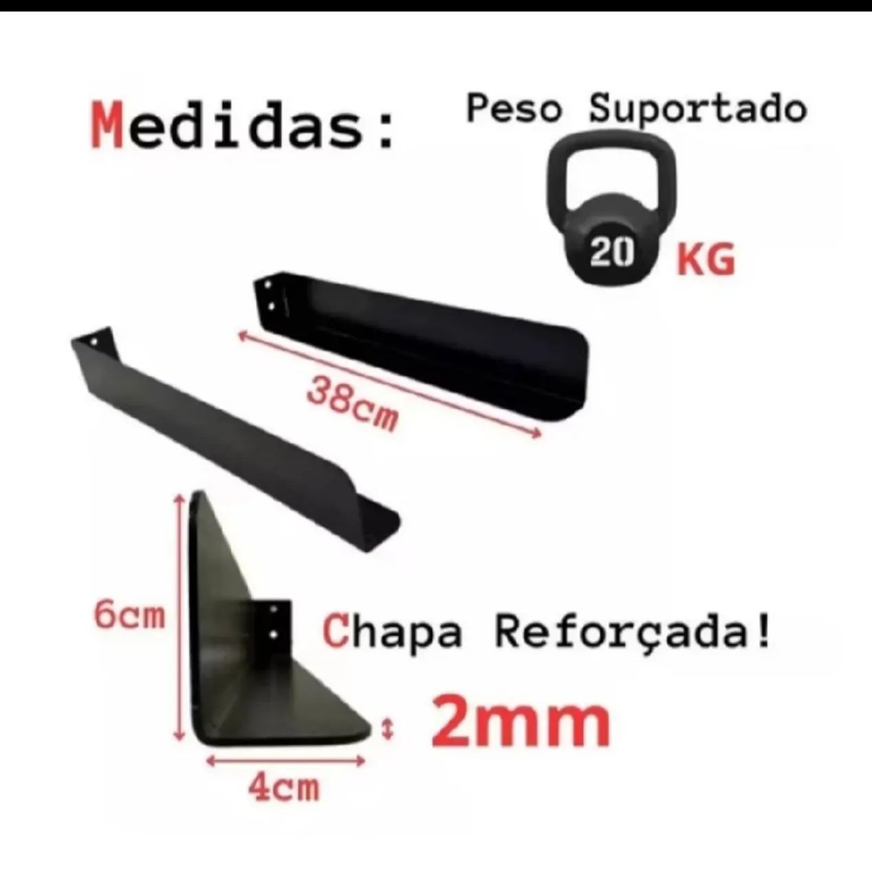 Suporte de parede  - Foto 4