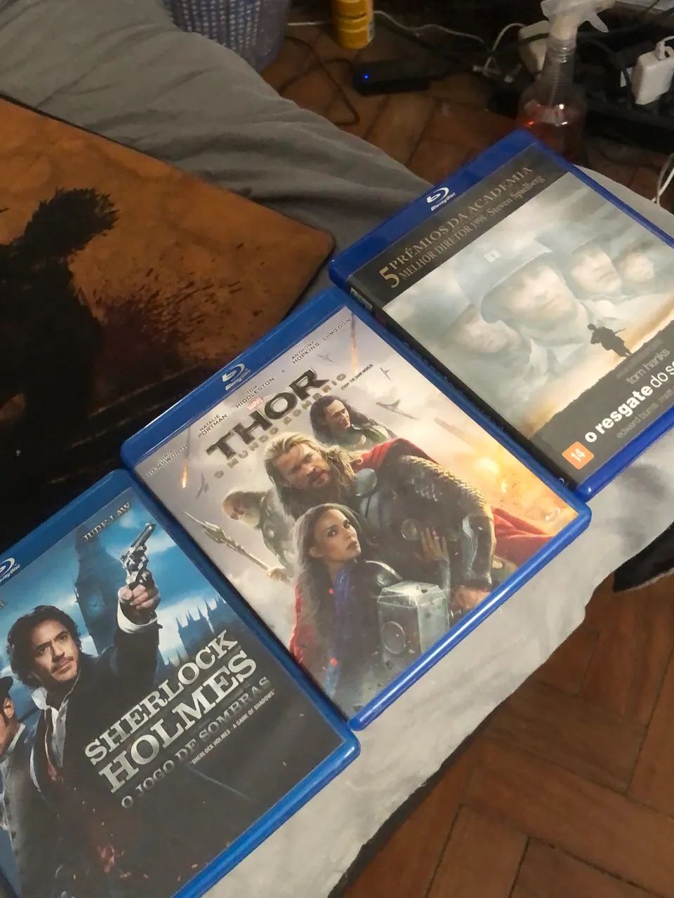 Coleção de bluerays de filmes 