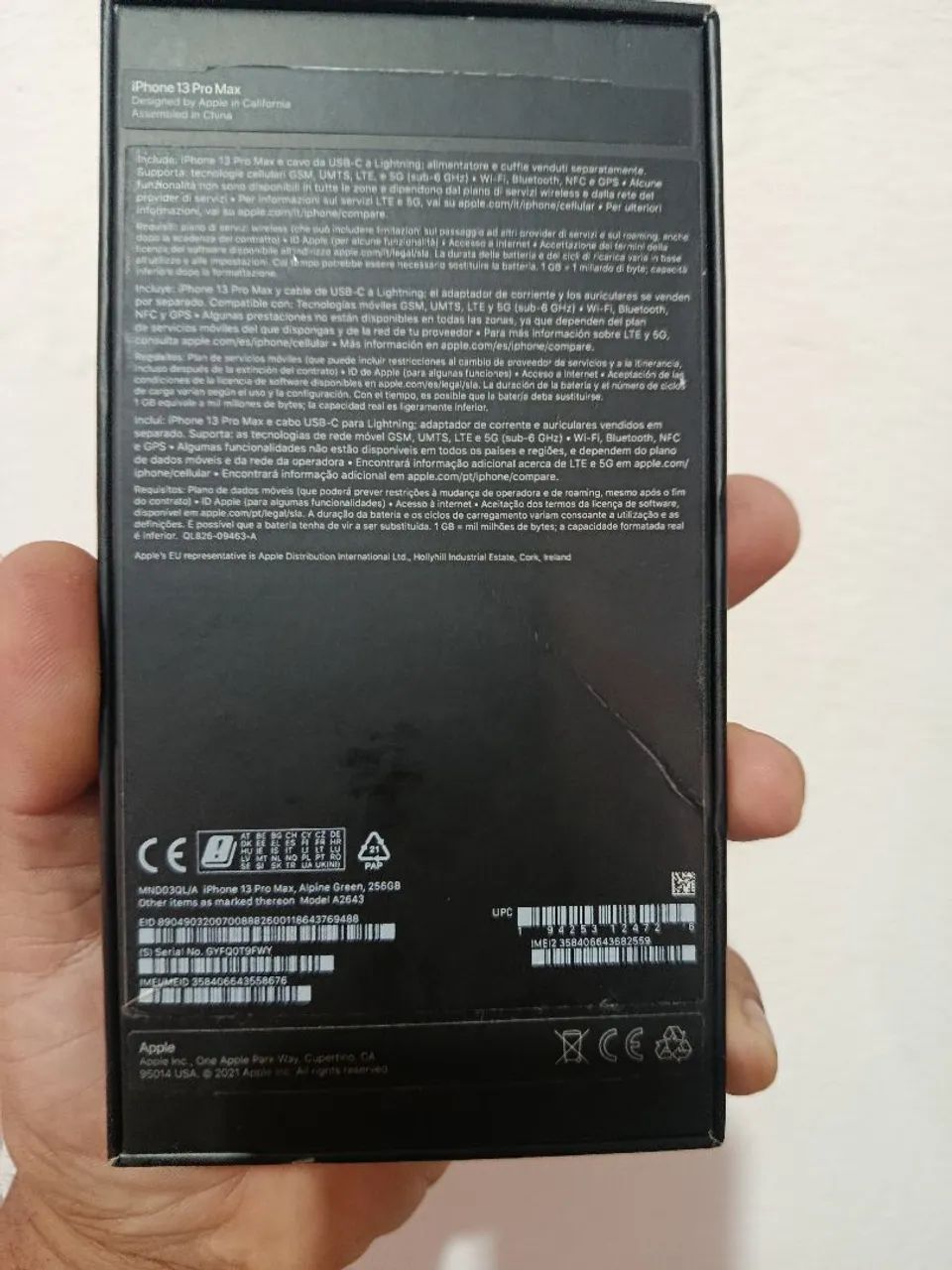 iPhone 13 Pro Max Alpine Green 256gb - Foto 4