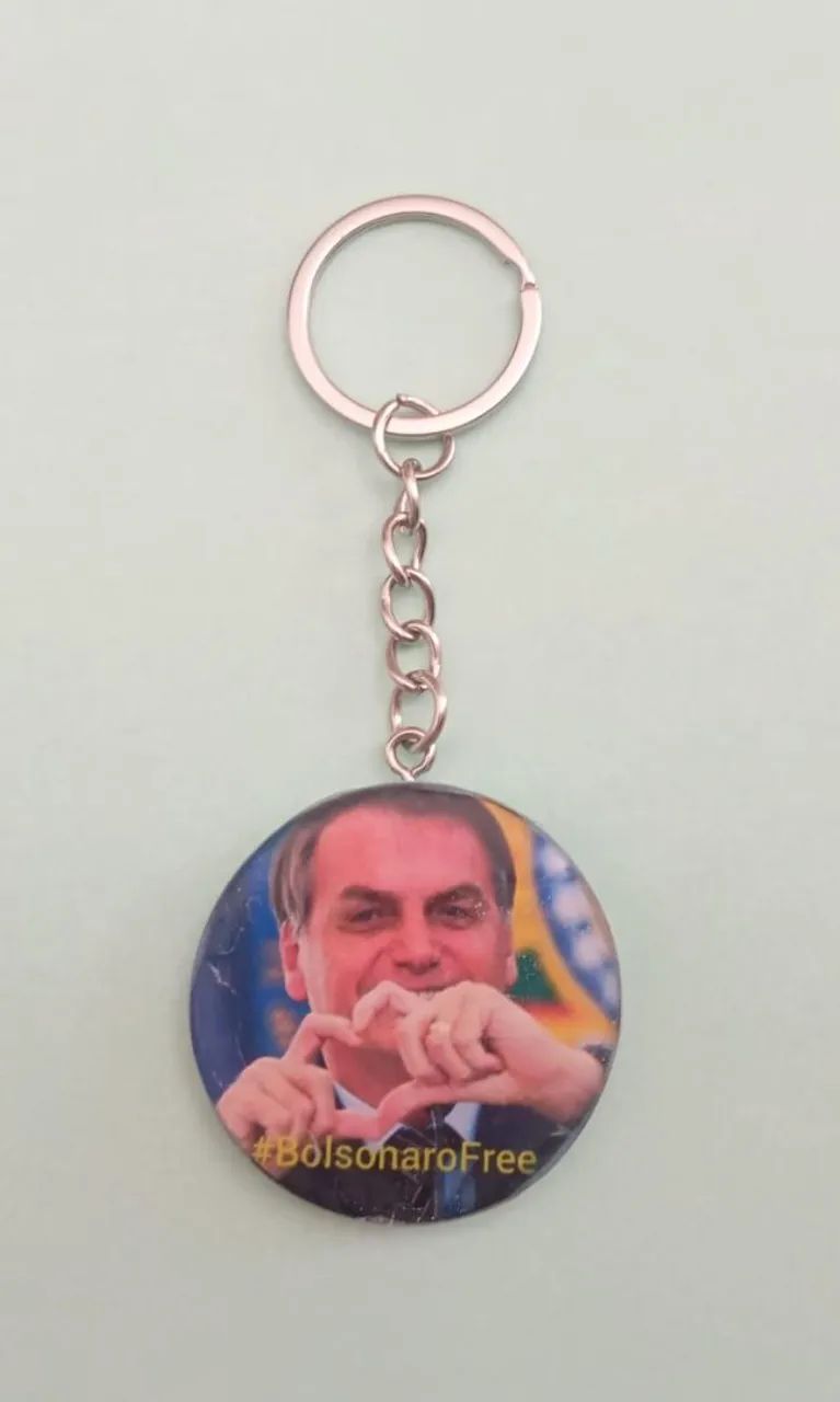 Chaveiro Bolsonaro Free - Foto 2