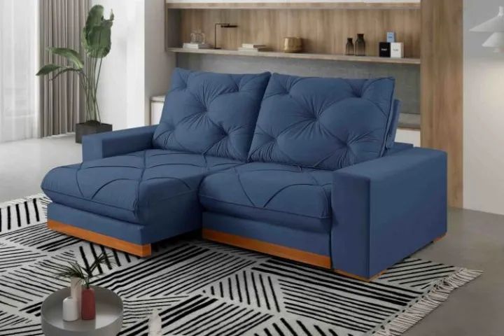 Sofá Retrátil e Reclinável Buzios 2.50m  Produto Novo!  Pronta Entrega! - Foto 2