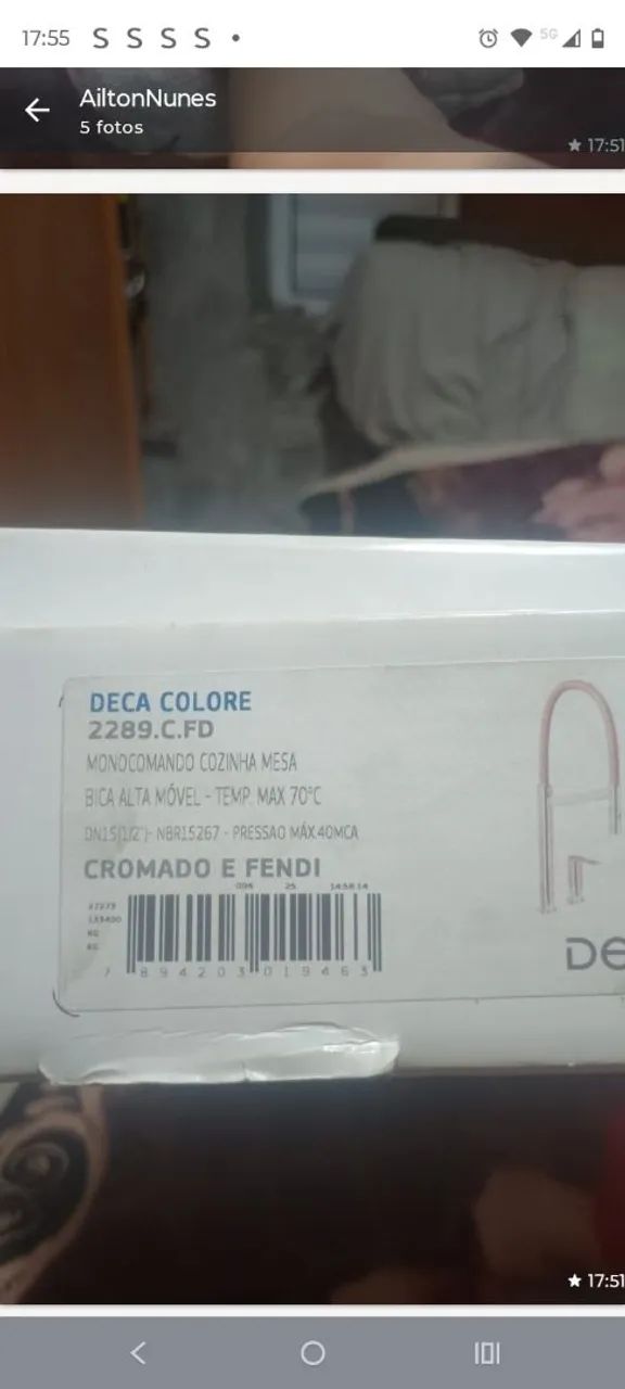 Mono comando de pia e lavatório  - Foto 5