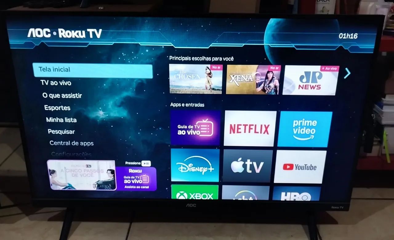 TV SMART AOC 32 ROKU - Foto 3