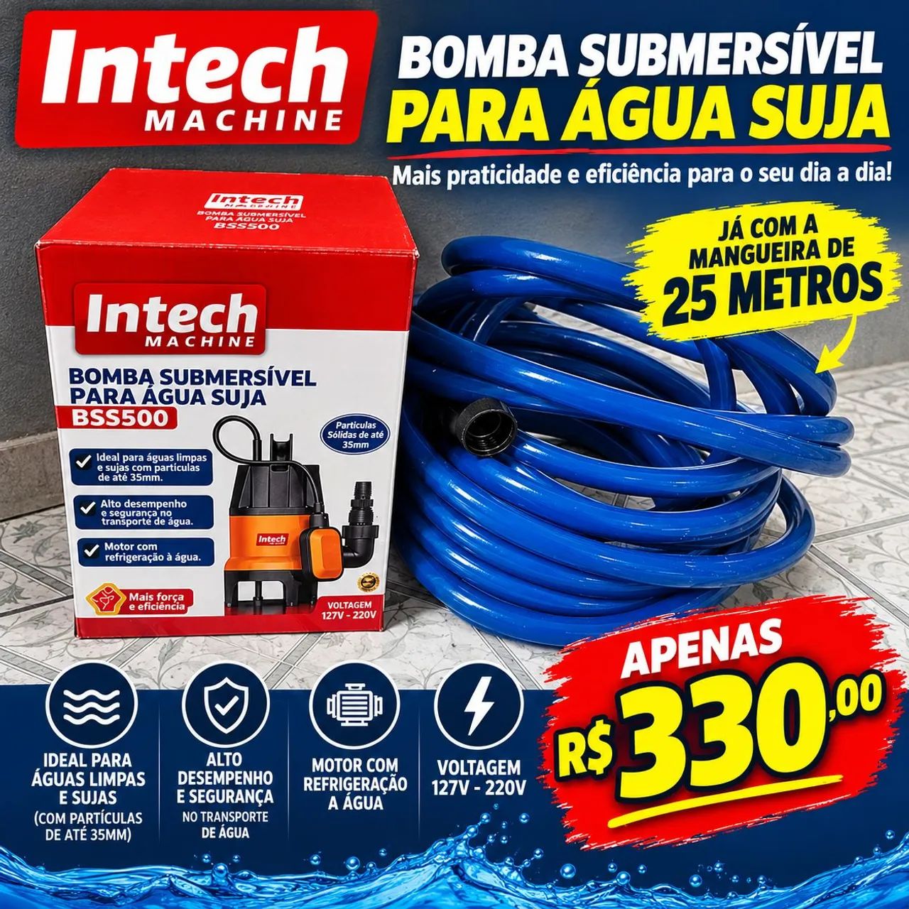 BOMBA SUBMERSÍVEL