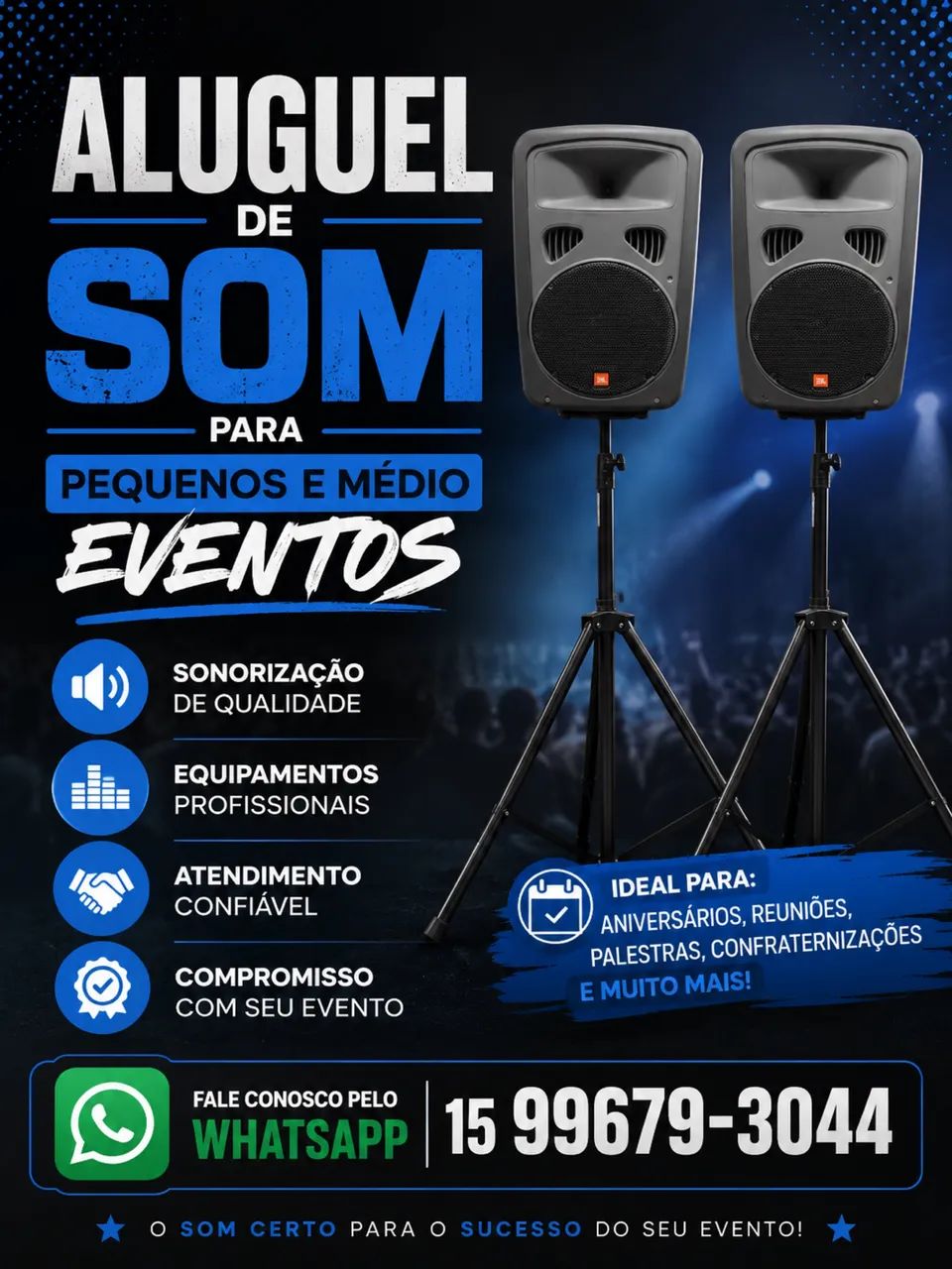 Aluguel de som 
